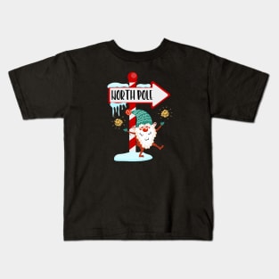 Christmas quotes with elf design Kids T-Shirt